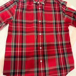 Plaid Red Kids Shirt JCrew Crewcuts
